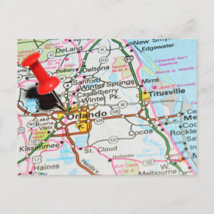 Carte Postale Orlando, Floride