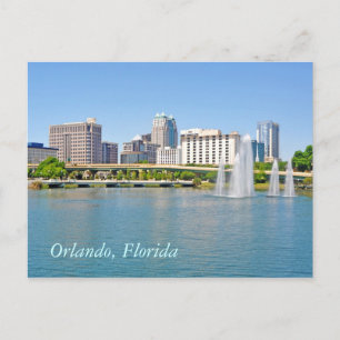 Carte Postale Orlando, Floride du lac Lucerne