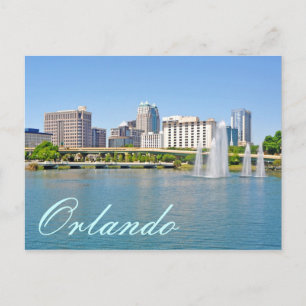 Carte Postale Orlando, Floride du lac Lucerne