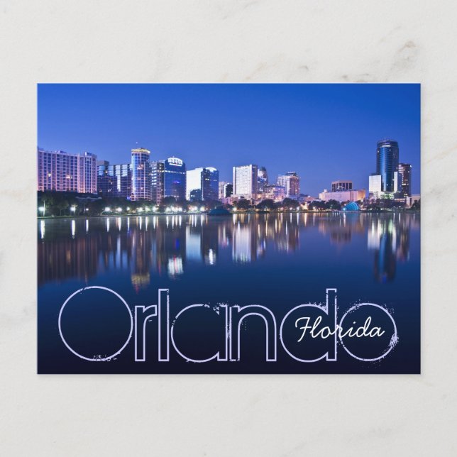 Carte Postale Orlando, Floride, États-Unis (Devant)