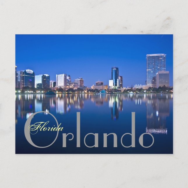 Carte Postale Orlando, Floride, États-Unis (Devant)