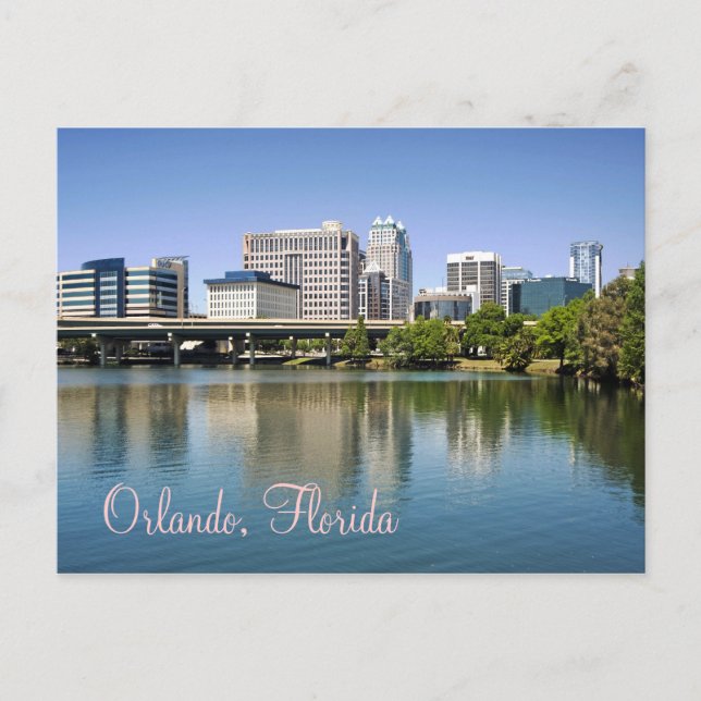 Carte Postale Orlando vu du lac Lucerne (Devant)