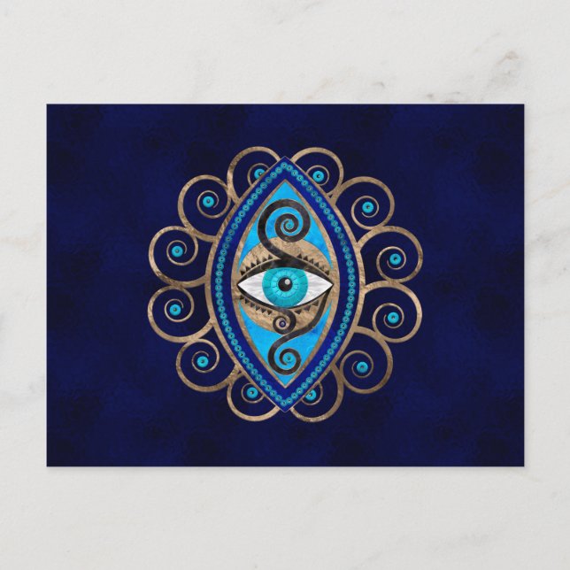 Carte Postale Ornement Amulet Eye Evil (Devant)