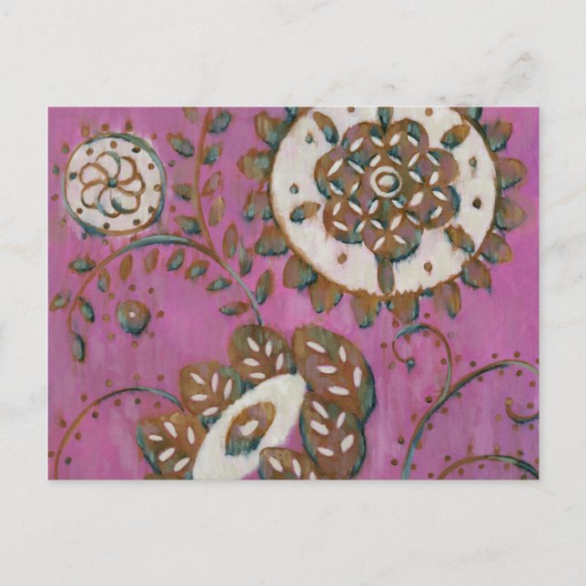 Carte Postale Ornement radiant II (Devant)