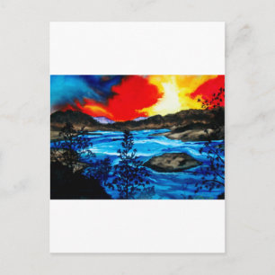 Carte Postale Oroville Colors