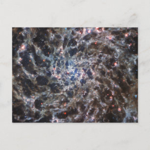 Carte Postale Os de Galaxy IC5332 de JWST