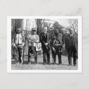 Carte Postale Osage Indians, 1925