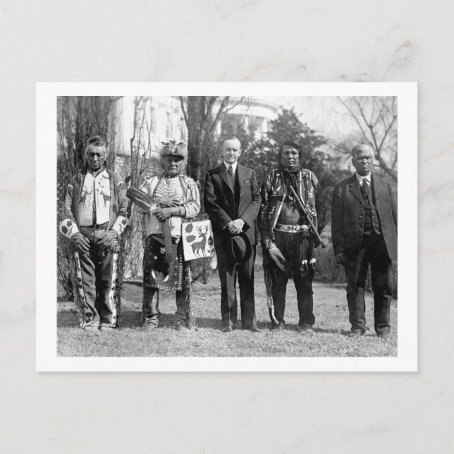 Carte Postale Osage Indians, 1925 (Devant)