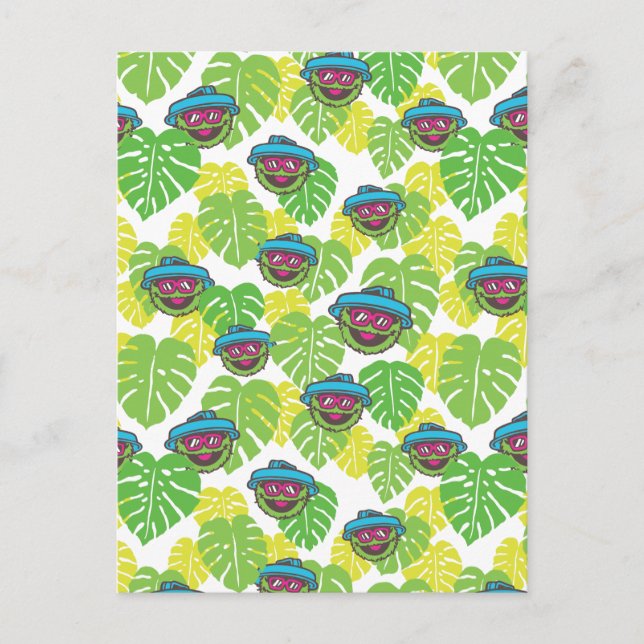 Carte Postale Oscar le Groupement | Motif tropical (Devant)
