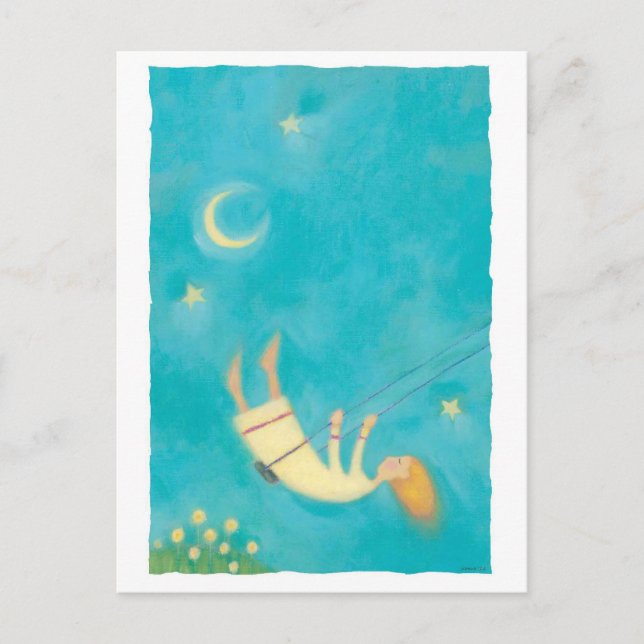 Carte Postale oscillation de nuit (Devant)