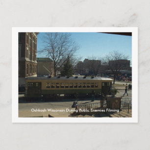 Carte Postale Oshkosh Wisconsin pendant les ennemis publics