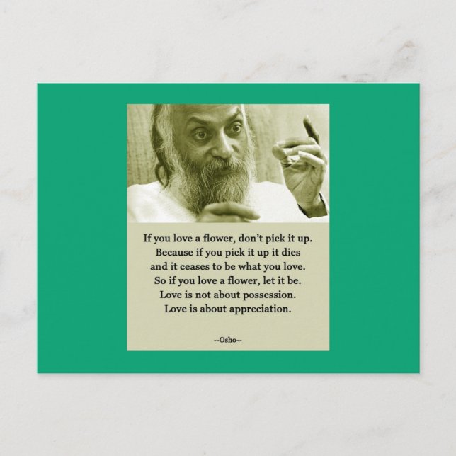 Carte Postale Osho (Devant)