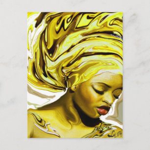 CARTE POSTALE OSHUN EDE PAR LIZ LOZ
