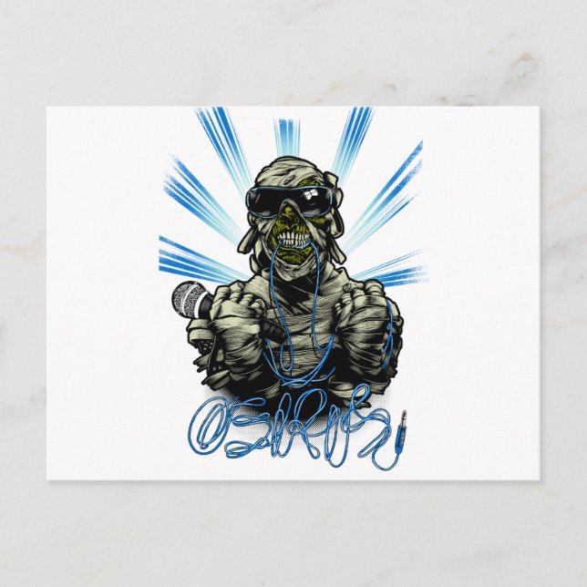 Carte Postale Osiris Mummy (Devant)