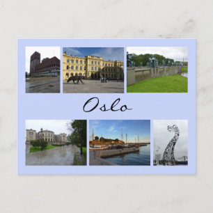 Carte Postale Oslo Collage 2