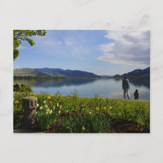 Carte Postale Osoyoos, Beau Trou De Pêche