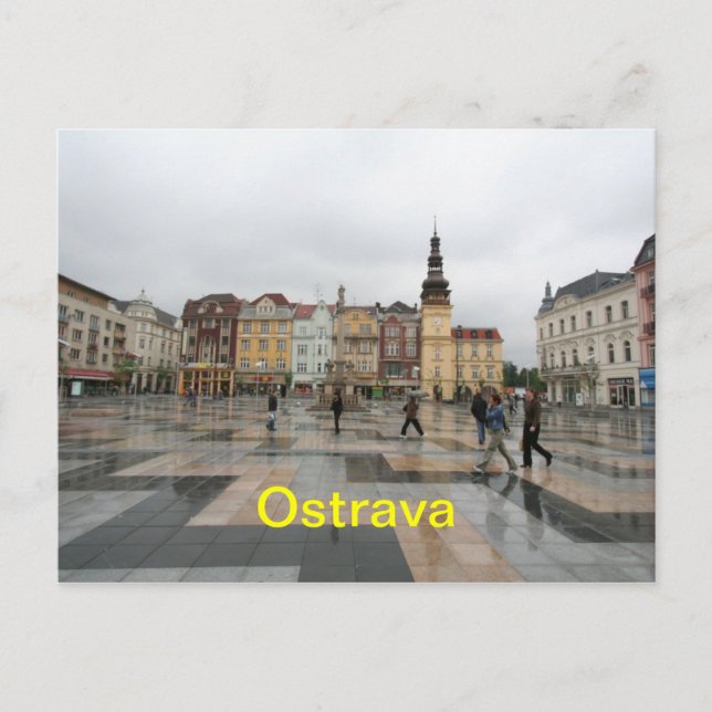 Carte postale Ostrava (Devant)