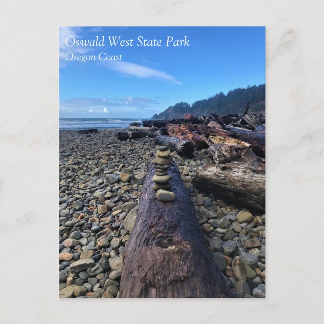 Carte Postale Oswald West State Park, Oregon Postcard (Devant)