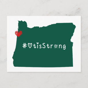 Carte Postale Otis Strong Heart Green