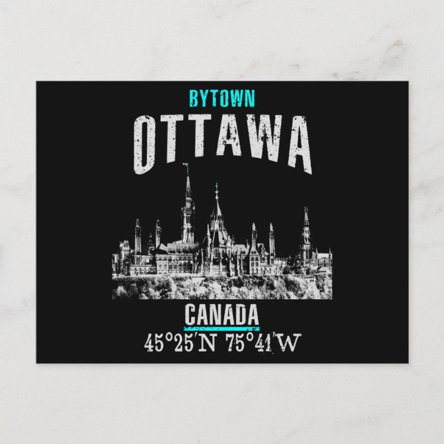 Carte Postale Ottawa (Devant)