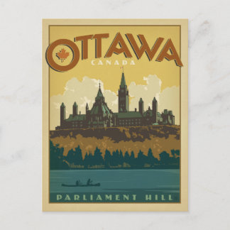 Carte Postale Ottawa, Canada
