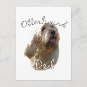 Carte Postale Otterhound Papa 2