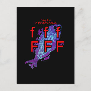 carte postale ou carte flashcard