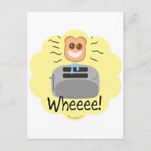 Carte Postale Où ! heureux Toast !