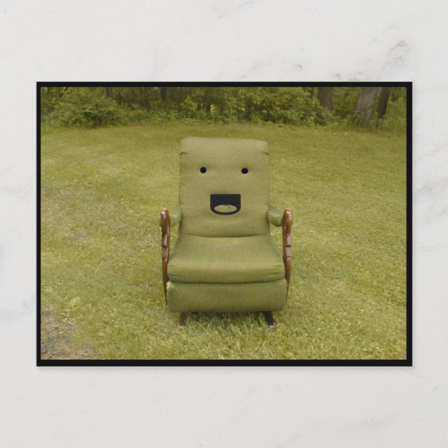 Carte Postale Où sont les choses confortables (Devant)