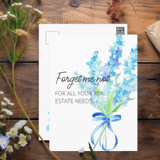 Carte Postale Oubliez-moi pas Spring Immobilier Marketing