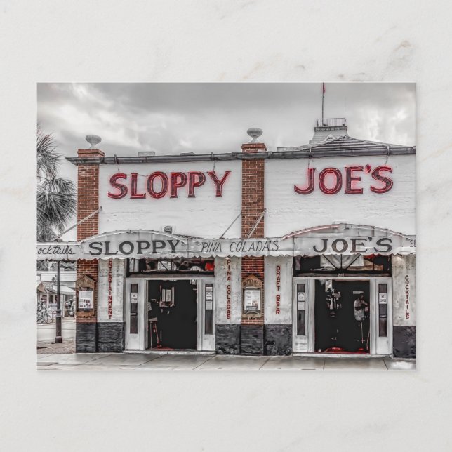 Carte postale Ouest clé de Joe (Devant)