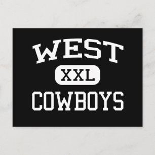 Carte Postale Ouest - Cowboys - Lycée - Denver Colorado