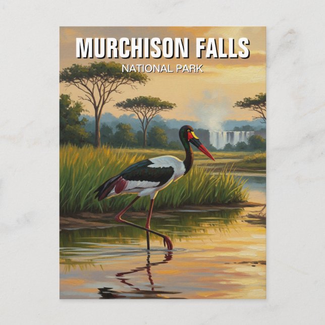 Carte Postale Ouganda Murchison Falls National Park Travel (Devant)