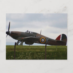 Carte Postale Ouragan Rare Hawker
