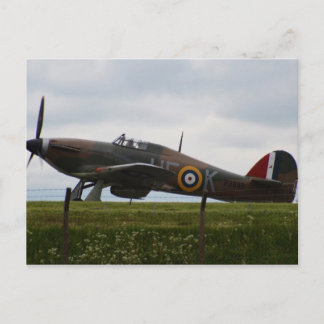 Carte Postale Ouragan Rare Hawker