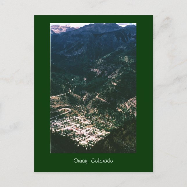 Carte Postale Ouray, Colorado (Devant)