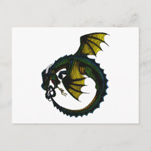 Carte Postale Ouroboros Dragon