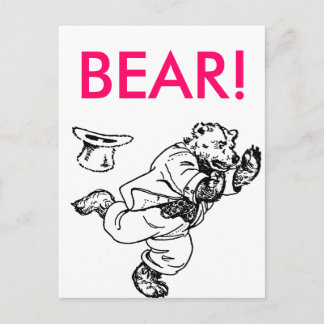 Carte Postale Ours !