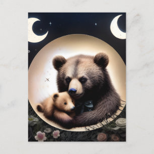 Carte Postale Ours adorables