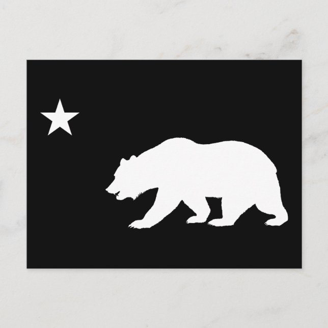 Carte Postale Ours de Californie (Devant)