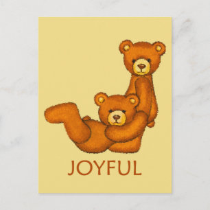 Carte Postale Ours de la Bible ~ Écriture Joyeuse