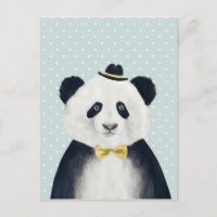 Ours de panda aquarelle