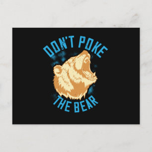 Carte Postale Ours - Ne Piquez Pas L'Ours