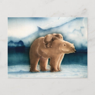 Carte Postale Ours polaire