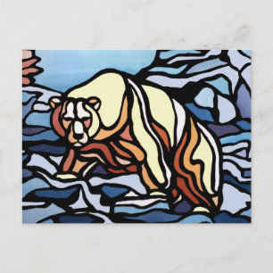 Carte postale Ours Polaire Cartes postales Art Our