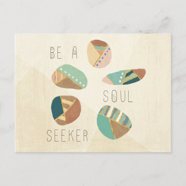 Carte Postale Outdoor | Be A Soul Seeker (Devant)