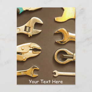 Carte Postale Outils à main personnalisables