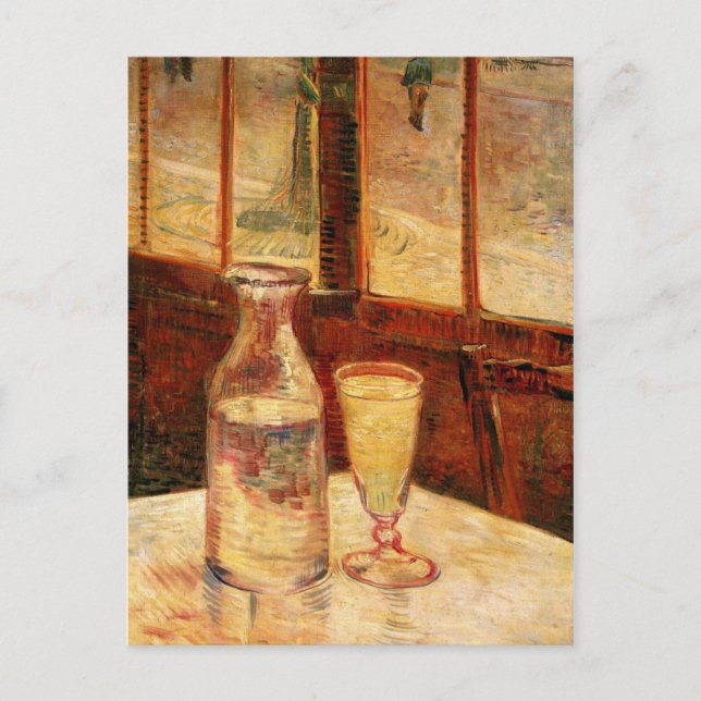 Carte Postale Ouverture du restaurant, Absinthe par Vincent van  (Devant)