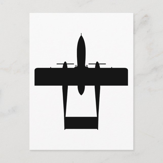 Carte Postale OV10 Bronco Silhouette (Devant)