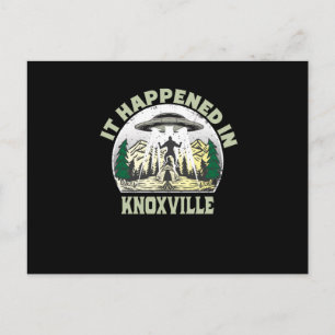 Carte Postale OVNI Alien à knoxville